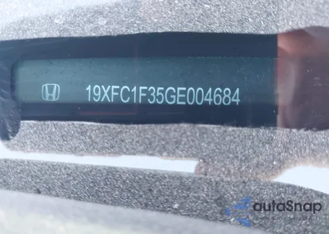 2016 Honda Civic Ex z USA, uszkodzony, nr VIN 19XFC1F35GE004684